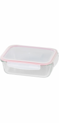 Dóza MagicHome, obdĺžniková, 1500 ml, s vekom, Clip