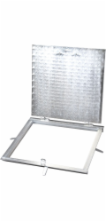 Poklop MC60, 600x600 mm, kanálový, pozinkovaný, max. 150 kg
