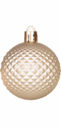 Gule MagicHome Vianoce, 8 ks, červená-champagne, na vianočný stromček, 5 cm, Sellbox 36 túb