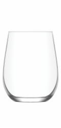 Pohár Gaia, LAV, sklenený, na vodu, 360 ml, 63x100 mm, bal. 6 ks