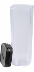 Dóza MagicHome, so silikónovým tesnením, 2100 ml, 106x106x300 mm, stohovacia