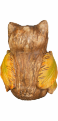 Dekorace MagicHome Nature, Sova, polyresin, 7,8x6,8x10 cm