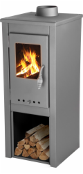 Kachle Thalia Uno Glass Lite, šedé, 3,9 kW
