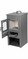 Kachle Thalia Nera Lite, šedé, 5,4 KW