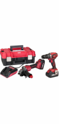 Set Worcraft XCUBE001 ShareSYS Toolbox, šroubovák CHD-S20LiBA + úhlová bruska CAG-S20LiBS-125 mm, be