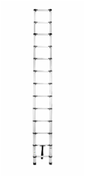 Žebřík Strend Pro, teleskopický, 3,8 m, 1x13, max. 125 kg