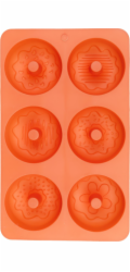 Forma MagicHome, na pečení, na donuty, silikon, 27x16x3 cm