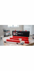 Sada hladítok Strend Pro Premium Ergonomic, na stierky a sadrové omietky, 250-1000 mm, 1,05-1,88 m t