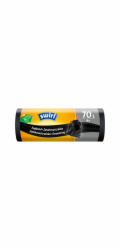 Vrecia Swirl, extra pevné, na odpad, zaťahovacie, čierne, 70 lit., bal. 8 ks