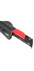 Nůž Strend Pro Premium FD781, BlackMatt, SoftTouch, 18 mm, odlamovací, + 10 čepelí, sada