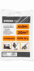Fólia krycia Strend Pro Standard, maliarska, 4x5 m, 30µ, zakrývacia