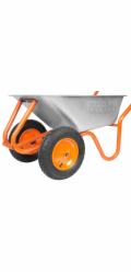 Kolečko Strend Pro Premium Fortis D-22, Zn, kolo PN nafukovací, 85 lit., max. 230 kg