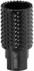 Rašpľa Strend Pro RSP40, 30 mm, pre uhlovú brúsku, čierna, valcová