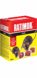 Návnada RATIMOR® Bromadiolon, mäkká, na myši a potkany, 150 g