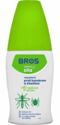 Sprej Bros, proti komárom a kliešťom, repelentný, restlinné zložky, 50 ml