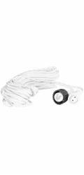 Kabel MagicHome Vánoce MULTI CONNECT C51, pro prodloužení řetězu, venkovní, bílý, L-10 m