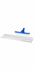 Strend Pro Pool Brush, Kartáč na bazény, kartáč s ALU tyčí/hlavou, 1350 mm