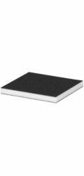 Houba KONNER G100, 125x100x10 mm, brusná houba, balení. 3 ks