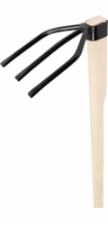 Motyka Strend Pro, třírohá, dřevěná násada 120 cm
