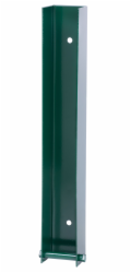 Strend Pro EUROSTANDARD držák, 40x300 mm, zelený, RAL6005, se šrouby, pro podlahové desky
