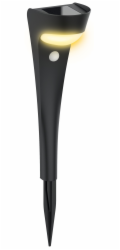 Strend Pro Zahradní lampa, solární, LED, se senzorem pohybu, 10,2x13x52,5 cm