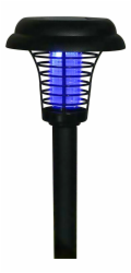 Strend Pro MOKI 57, lampa proti hmyzu a komárům, solární, UV+bílá LED, 13x42 cm, AA