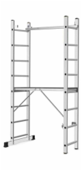 Lešení s plošinou Strend Pro 2x8 BASIC, 3v1, max. 150 kg