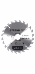 Strend Pro TCT 185x2,2x30/20 mm 24Z, pilový kotouč na dřevo, SK plátky