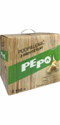 PE-PO® podpalovač z dřevité vlny, 150 ks, podpalovač na gril, kamna, krb, pec