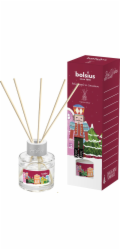 Difuzér Bolsius Nutcracker, Vánoce, zútulněte se, vůně pečeného jablka a skořice, 30 ml