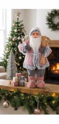Dekorace MagicHome Vánoce, Santa, 46 cm