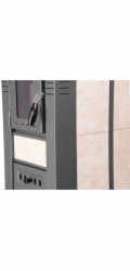 Kachle Pro LAVA Ceramic, béžové, 6,5 kW, 120 mm