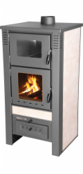 Kachle Pro TAURUS Ceramic, béžové, 12 kW, 120 mm, s troubou na pečení