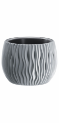 Hrnec s vložkou SANDY Bowl 240, 238x161 mm, šedý