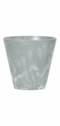 Květináč TUBUS Beton 250x233 mm, vzhled betonu