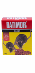 Návnada RATIMOR® Bromadiolon pelety, 150 g, pro myši a potkany, granule