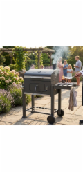 Gril Strend Pro Konzul, BBQ, na dřevěné uhlí, 117x66x108 cm
