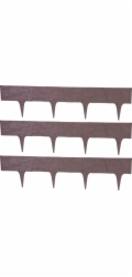 Palisádový kámenPalisáda L-2,37 m, tmavě hnědá, balení. 3 ks, 790x95/200 mm, UV