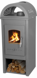 Kachle Thalia Nera Plus, 5,4 kW, 98 cm