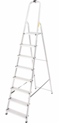 Schůdky Strend Pro AL-D8, 8 schůdků, 125 kg, Alu