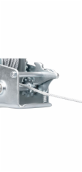 Strend Pro HW-100-400, ráčnový naviják, ruční, ocelové lano L-8 m/4,5 mm, max. 400 kg