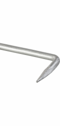 Tesařská svorka H03, 250x10 mm, Zn, příruba