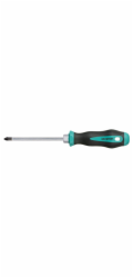 Šroubovák Whirlpower® 1713-4, PZ2/100 mm, šestihran, Pozidriv, S2, saténový povrch, DIN8764