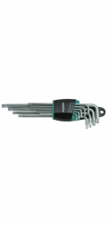 Sada klíčů Whirlpower® 158-1109, 9 dílů, prodloužená, Torx, extra dlouhá