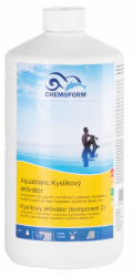 Přípravek pro bazény Chemoform 0590, aktivátor kyslíku 1 litr.