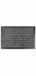 Rohožka MagicHome TRM 235, před dveře, 40x60 cm, ČernáBílá