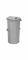 KUKA kontejner 110 litrů, kovový, popelník na odpad