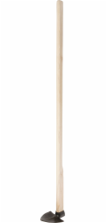 Smeták Gardex špičatý 390 g, kovaný, dřevěná násada