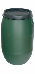 Sud Pannon Rainbarel 120 litrů. 395 mm, zelený sud na dešťovou vodu, HDPE