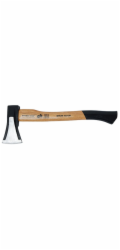 Sekera Hickory™ Wood Black 1000 g, štípací, klínová, dřevěná násada 430 mm